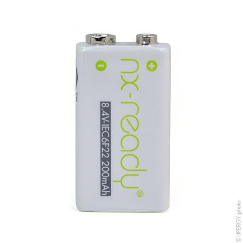 Accus Nimh blister NX READY 9V 200mAh Piles à hydrure métallique de