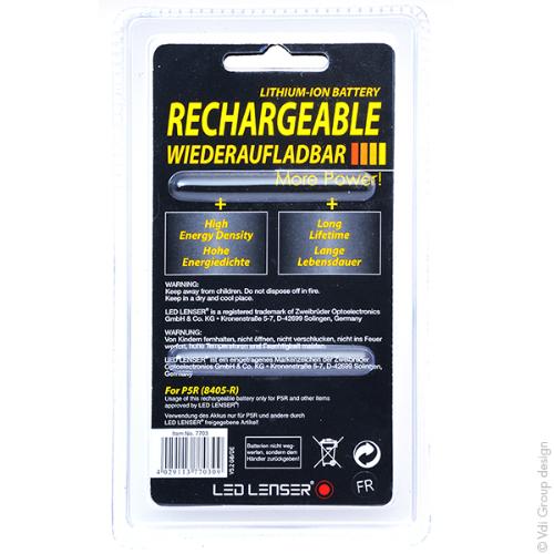 Batteria Ricambio Per Ledlenser IH5R, MH4, MH5 - 14500 800 MAh, 3.7V, Agli Ioni Di Litio - Foto 3