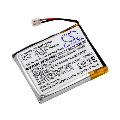 Batterie montre connectée pour Garmin 3.7V 300mAh Batterie électronique AllBatteries