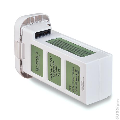 Batterie drone compatible DJI Phantom 3 15.2V 4500mAh - Batterie électronique | AllBatteries