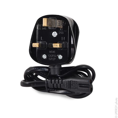 Chargeur universel de piles C/D/AA/AAA/6LR61 NiCd, NiMH et alcalines