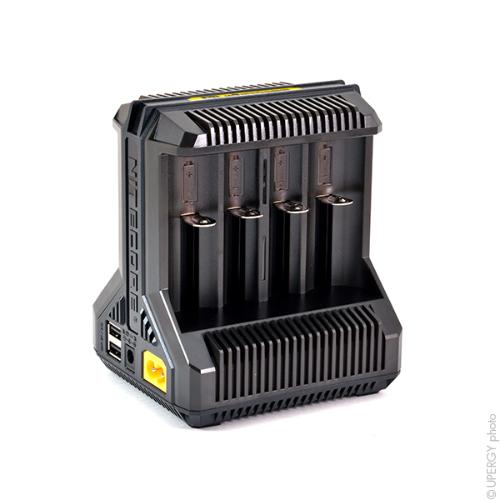Chargeur Li-ion/NiMH NITECORE I8 pour 8 accus 18650/18350/16340/26650/14500...  - Chargeur de pile | AllBatteries