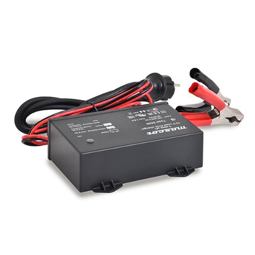 Chargeur 12V 4A Pour Booster 36Ah – 230V Vers 12V Continu, Fiche Mâle 5,5 Mm – Marque Française