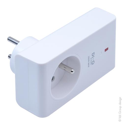 Variateur électronique Universel Chacon - Compatible LED, CFL, Ampoules Classiques - Puissance 4-250W - 6