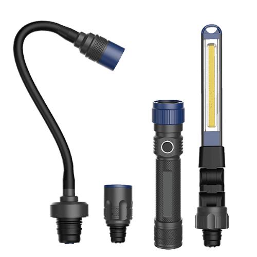 Lampe de travail RS PRO Rechargeable LED COB, USB Projecteur