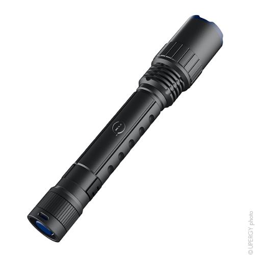 H3 Pro Lampe torche tactique rechargeable avec double