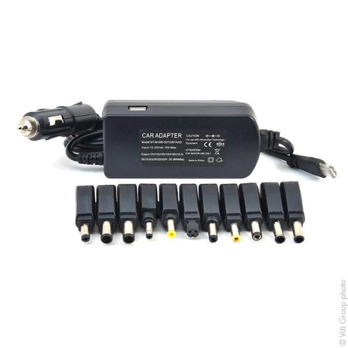 KALEA-INFORMATIQUE Alimentation Universelle PC Portable 120W - Secteur 220V Et Allume-Cigare 12V