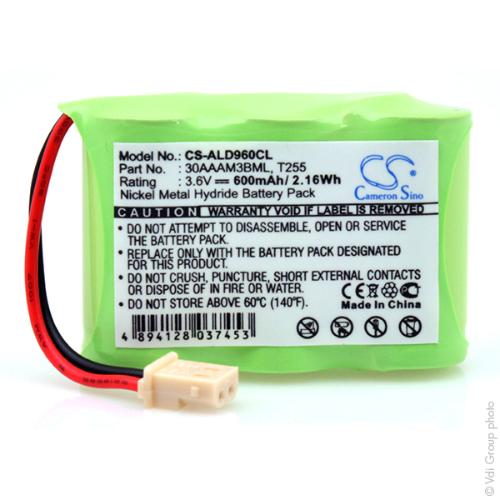 Cameron Sino Batteria Ni-MH 700mAh 3.6V Per Telefoni Huawei F316, F317, F202, F360 - Colore Verde