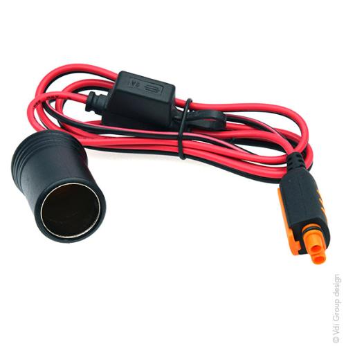 Cordon CTEK Comfort Connect - Cig Socket - prise allume cigare femelle -  Chargeur voiture | AllBatteries