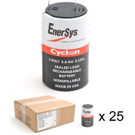Batterie EnerSys Cyclon 2V 5Ah - Modèle 0800-0004, Plomb-acide Scellé, Pour Applications à Faible Décharge