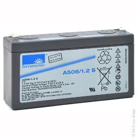 Batterie Plomb Acide AGM 6V 1,3Ah DSK 10318 – Rechargeable, Scellée, Pour Voitures/Motos Enfants, UPS, Alarmes, Éclairage D'Urgence