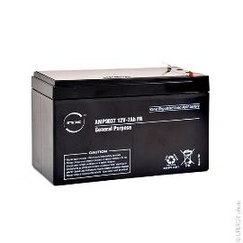 Batterie Plomb étanche YUASA NP7-12 12V 7Ah - Stockage énergie - Neuf