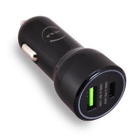 Chargeur rapide allume cigare USB C et USB - Chargeur voiture | AllBatteries Chargeur rapide allume cigare USB C et USB - Chargeur voiture | AllBatteries