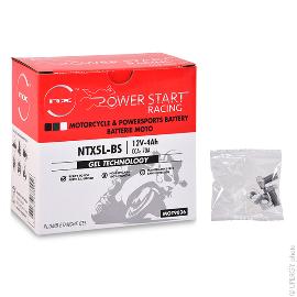 Batterie Moto Kyoto SLA GTX5L-BS (YTX5L-BS) AGM 12V 4Ah - Sans Entretien Pour KTM EXC 400 2000-2002