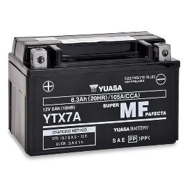 Batteria Moto Gel YTX7A-BS/FTX7A-BS 12V 6Ah - Senza Manutenzione, Impermeabile, Per Sport Motorizzati - Foto 6